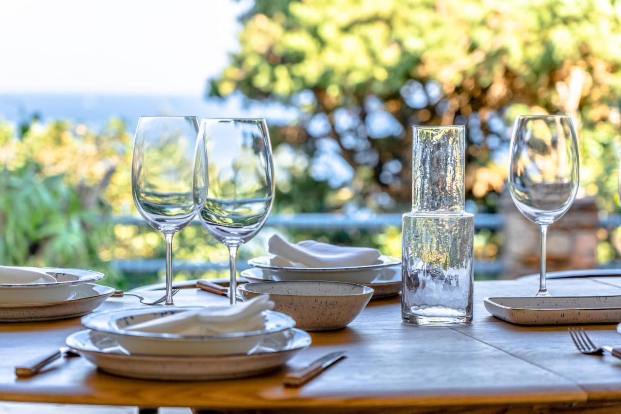 Superbe Villa, Incroyable Vue Mer, Piscine Chauffee, Climatisee Sainte-Maxime Eksteriør bilde