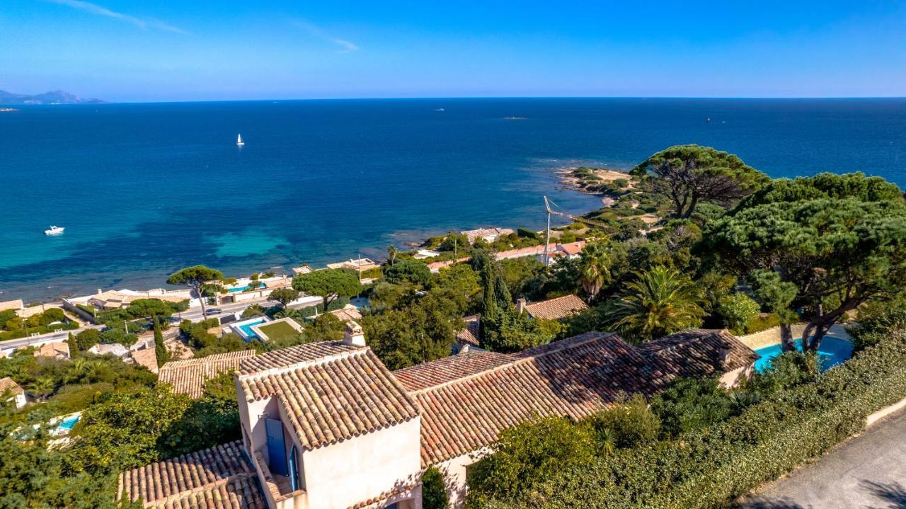 Superbe Villa, Incroyable Vue Mer, Piscine Chauffee, Climatisee Sainte-Maxime Eksteriør bilde