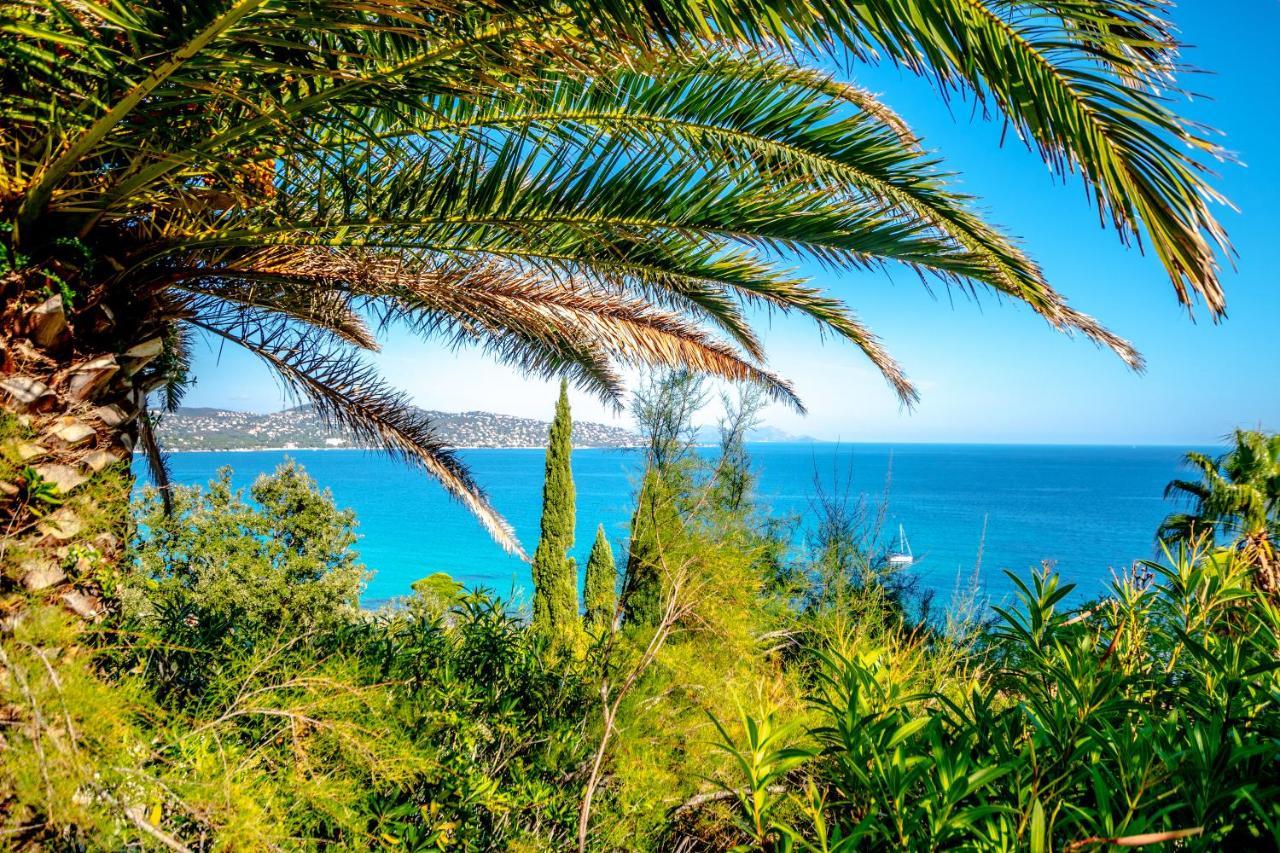 Superbe Villa, Incroyable Vue Mer, Piscine Chauffee, Climatisee Sainte-Maxime Eksteriør bilde