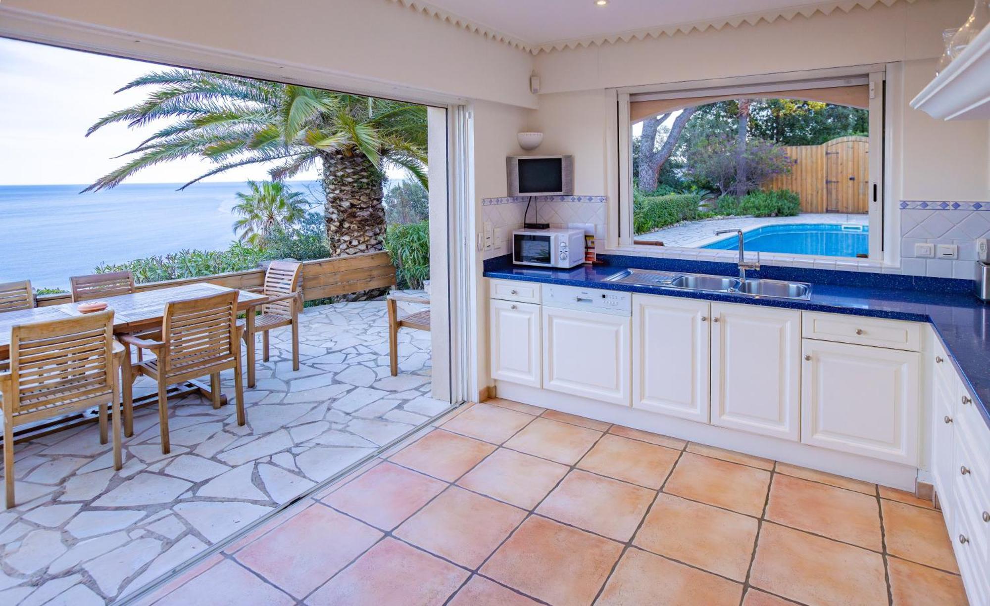 Superbe Villa, Incroyable Vue Mer, Piscine Chauffee, Climatisee Sainte-Maxime Eksteriør bilde