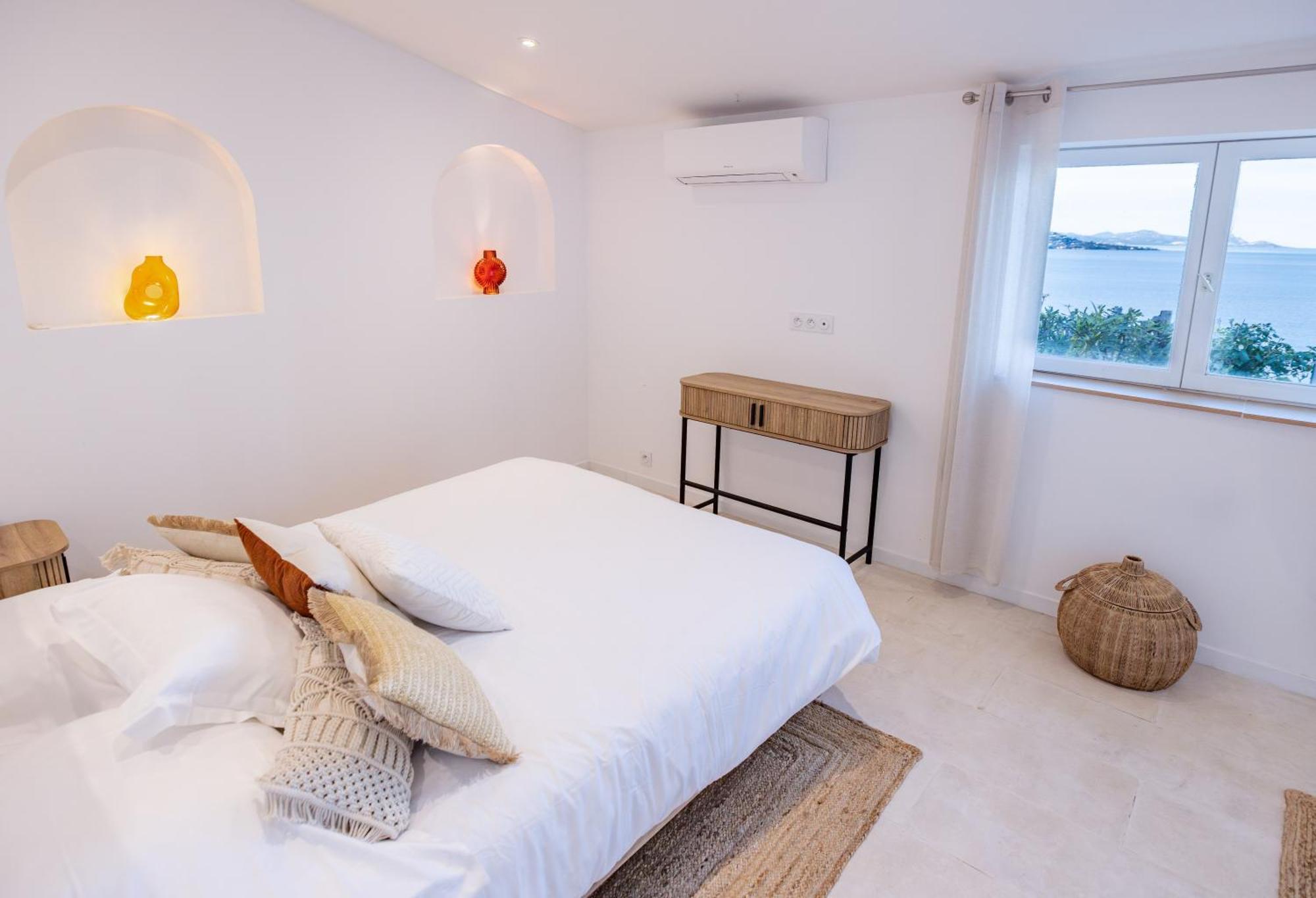 Superbe Villa, Incroyable Vue Mer, Piscine Chauffee, Climatisee Sainte-Maxime Eksteriør bilde