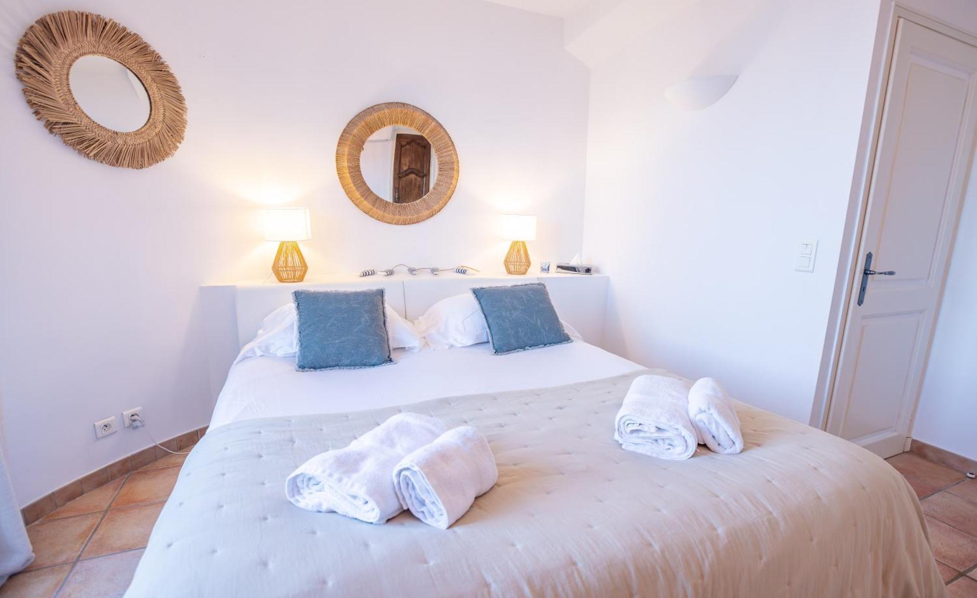 Superbe Villa, Incroyable Vue Mer, Piscine Chauffee, Climatisee Sainte-Maxime Eksteriør bilde